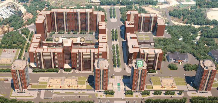 2-к. квартира, 59 м², 11/16 эт.