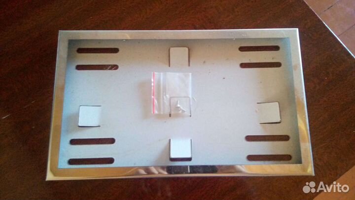 Рамка для гос номера квадратная