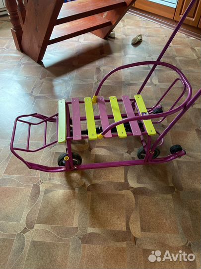 Санки на колесах