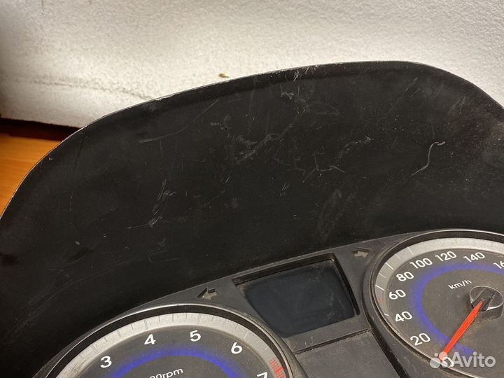 Солярис щиток приборов, комбинация приборов