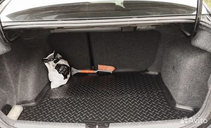 Коврик в багажник пластик Ford Focus II HB (2004-2011)