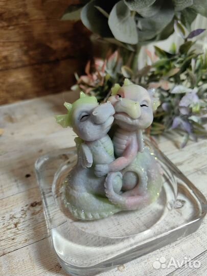 Мыло ручной работы дракончики