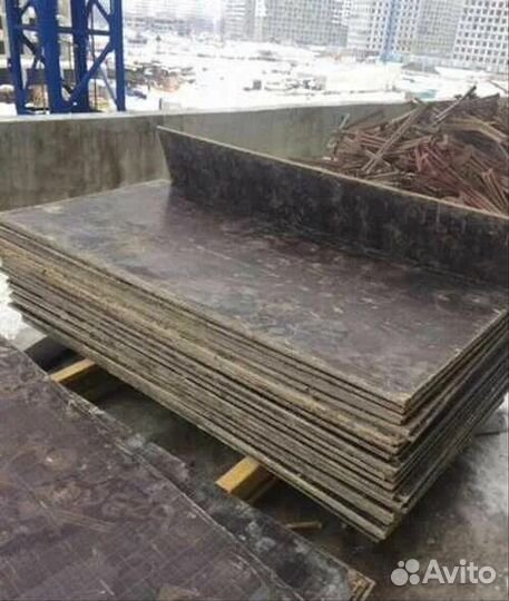 Фанера ламинированная 18мм. Аренда