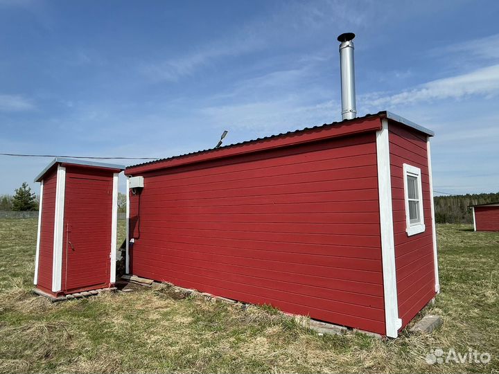Садовый домик/вагончик/бытовка утеплённый