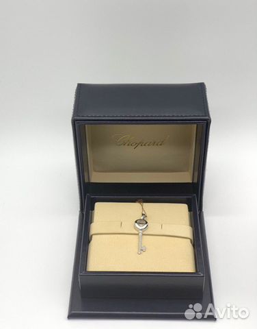 Кулон Подвеска chopard Ключик с бриллиантами