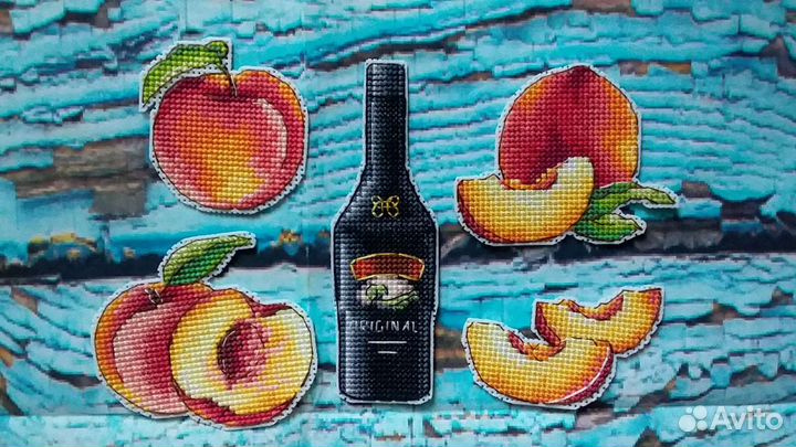 Вышивка крестиком. Магниты 