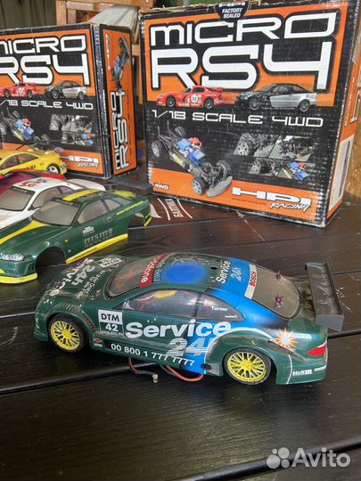 Радиоуправляемая машина micro rs4 HPI Racing