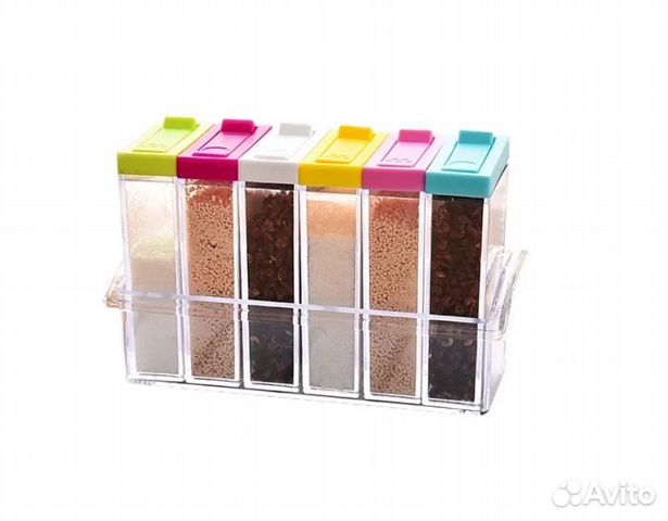 Кухонные банки для хранения специй Seasoning Set