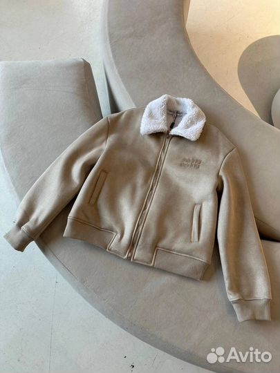 Дубленка натуральная женская miu miu