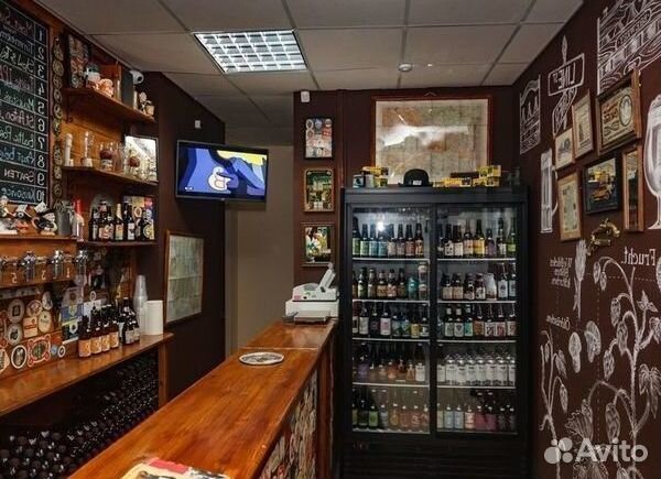 Магазин разливного пива с посадочными местами
