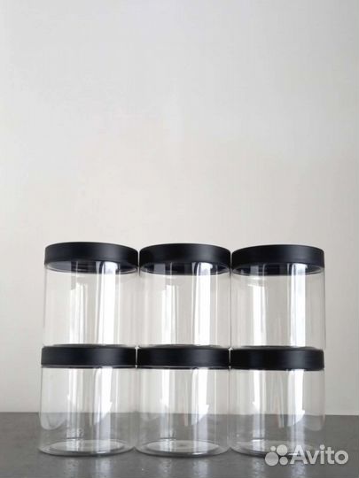 Набор банок для сыпучих продуктов и специй