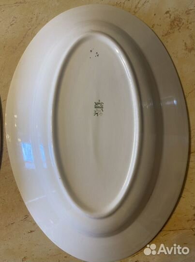 Блюда овальные зик