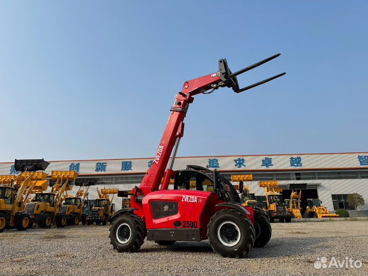 Телескопический погрузчик ZVEZDA TS2500S, 2024