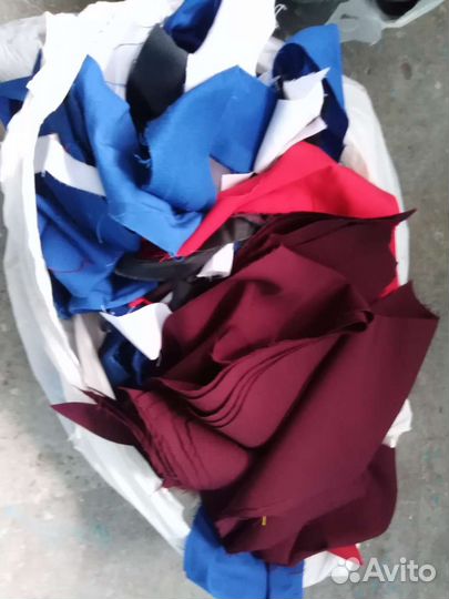 Кусочки ткани