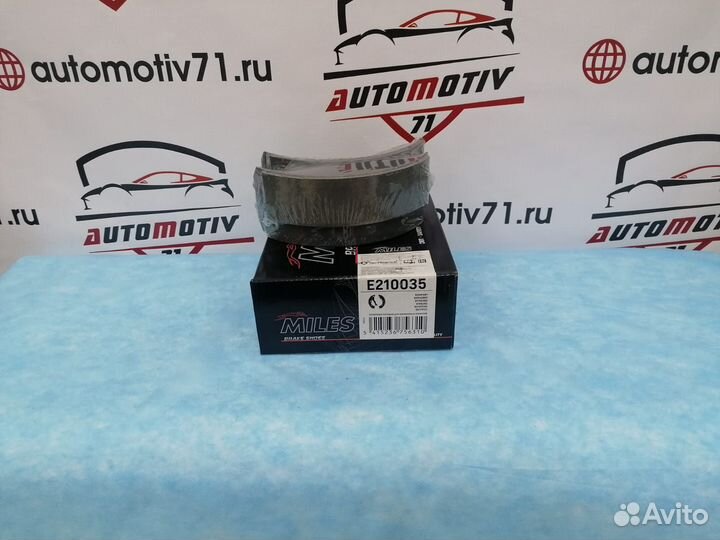 Колодки тормозные барабанные Nexia lanos