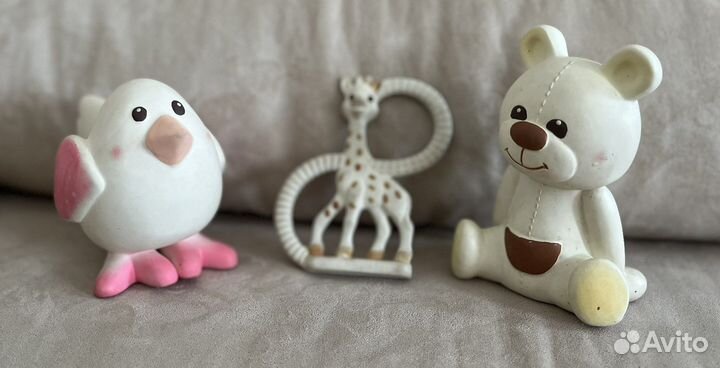 Игрушки- грызунки из каучука Жирафик Софи