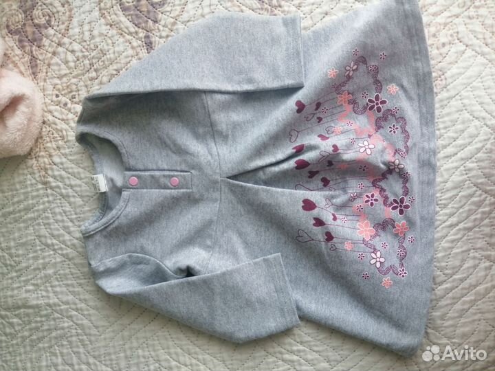 Вещи пакетом для девочки 80