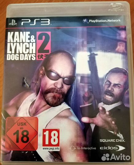Продаю диск PS3 с игрой Kane Lynch dog days 2
