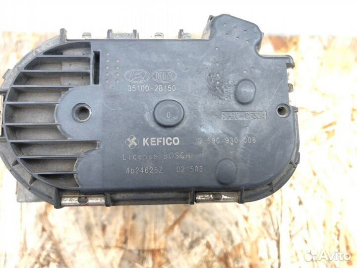 Дроссельная заслонка Hyundai Solaris седан G4FC