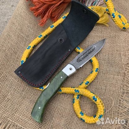 Складной нож якутский