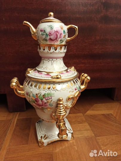 Самовар Гжель