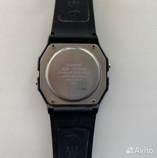 Часы casio f 91w