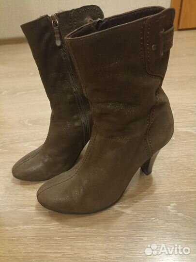 Ботильоны натуральная кожа 37