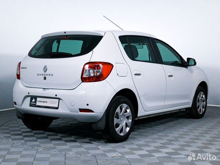 Renault Sandero 1.6 МТ, 2017, 38 804 км
