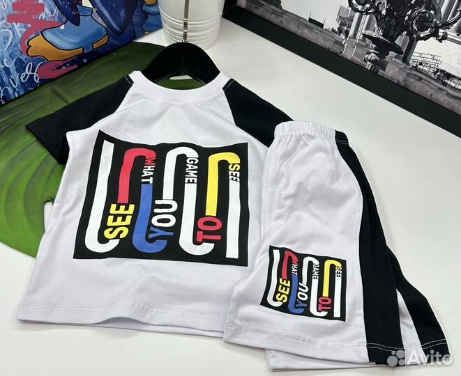 Летний костюм для мальчика