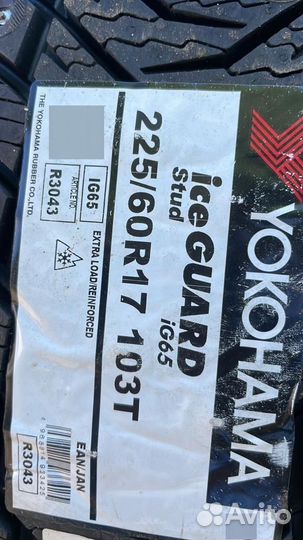 Yokohama IceGuard Stud IG65 225/60 R17 103T