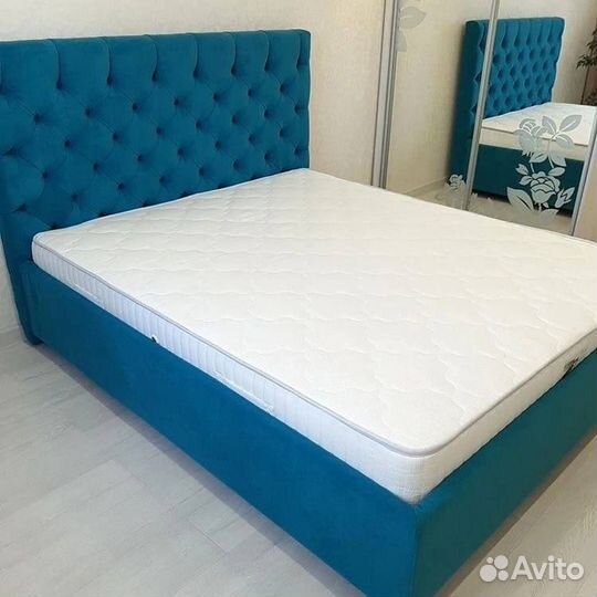 Кровать двуспальная. Гарантия 18 мес