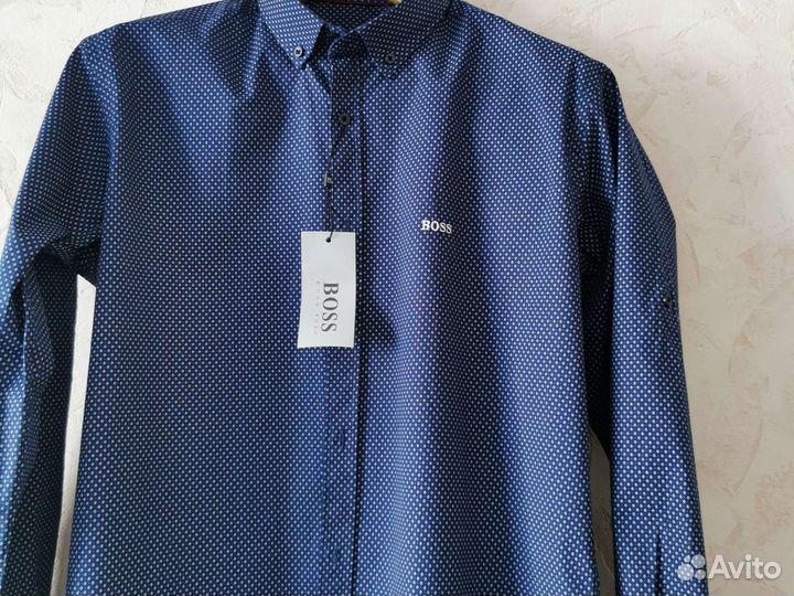 Рубашка мужская L 50 новая Hugo boss