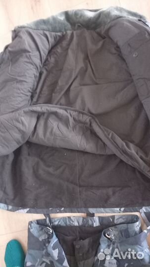 Универсальный утепленный костюм для рыбака