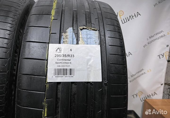 Continental SportContact 6 295/35 R23 94Y