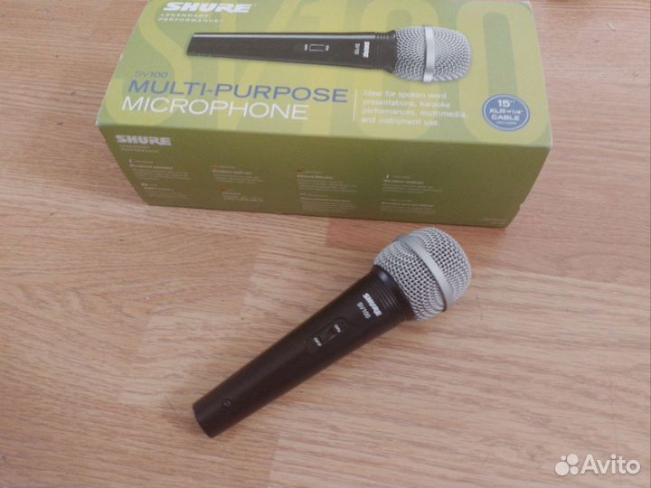 Микрофон Shure SV100 + комплект аксессуаров