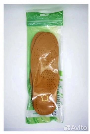 Ортопедические стельки, натуральная кожа