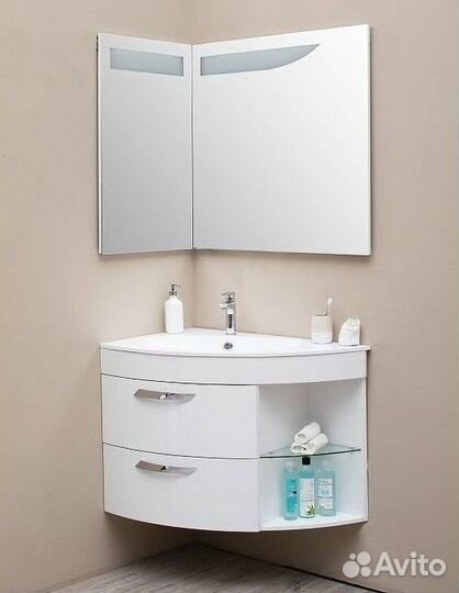 Зеркало De Aqua 184503 Белое