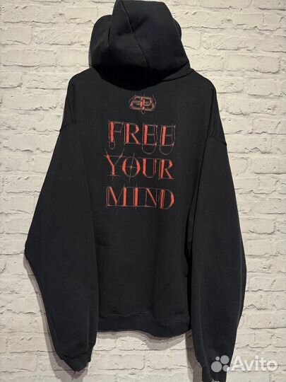 Balenciaga free your mind hoodie