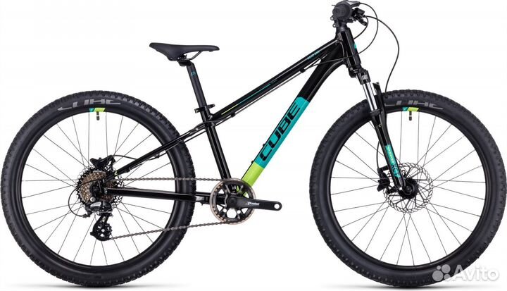 Велосипед cube 2023 Acid 240 Disc greennorange