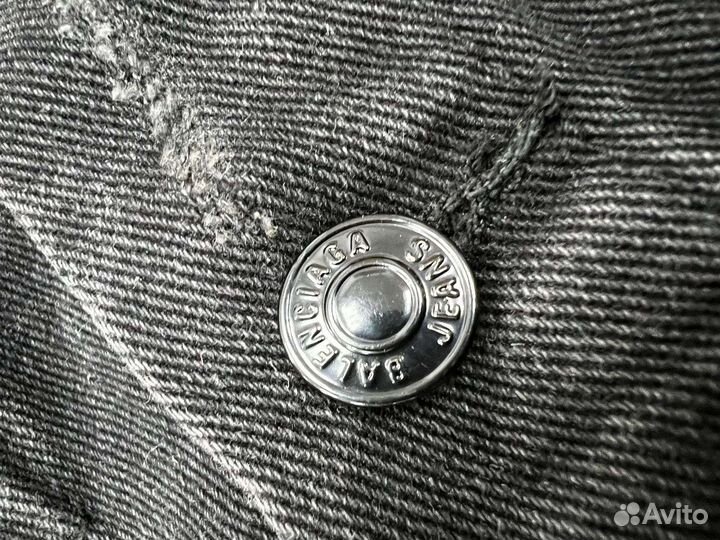 Джинсовая куртка balenciaga unisex