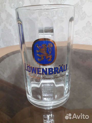 Кружки пивные новые Lowenbrau, 6 штук, 0,5л