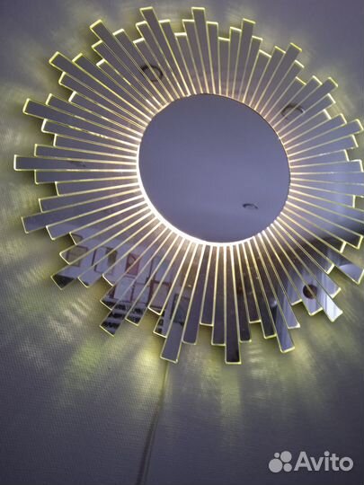 Зеркало светящееся Солнце