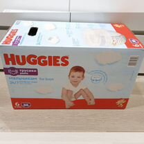 Подгузники трусики huggies 6 для мальчика