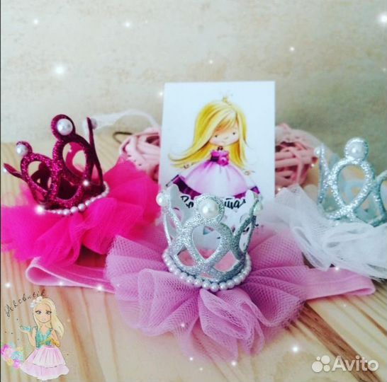 Корона повязка, ободок, заколка