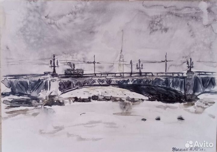 Картины акварелью 