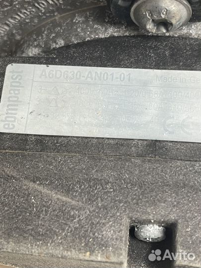 Вентилятор осевой ebmpapst A6D630-AN01-01