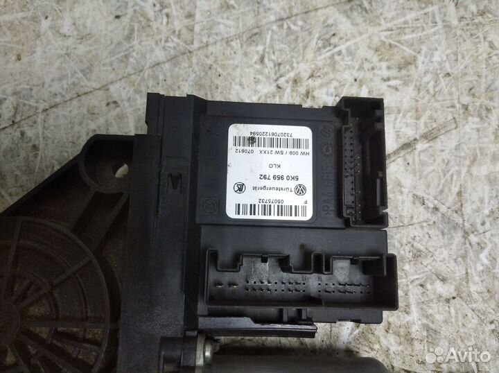 Моторчик стеклоподъёмника Skoda Octavia 2004-2013