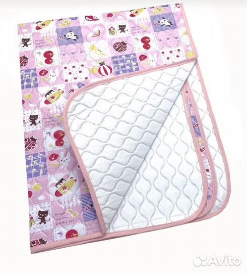 Клеенка непромокаемая многоразовая 60 * 80 см