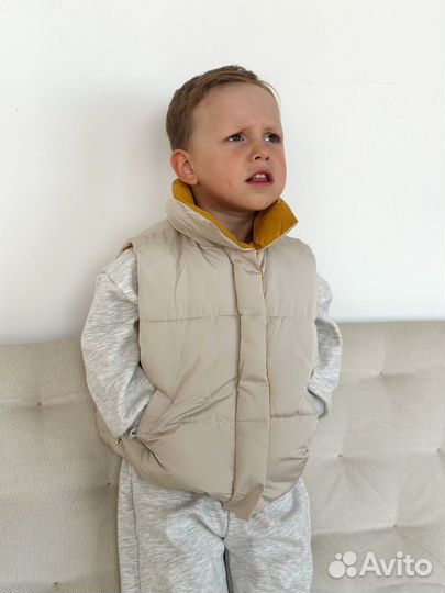 Жилетка для мальчика 90-120