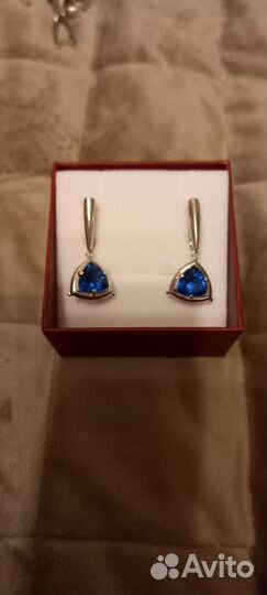 Серьги серебро